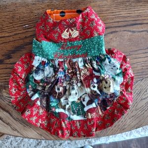 Halloween/Christmas small dog dress